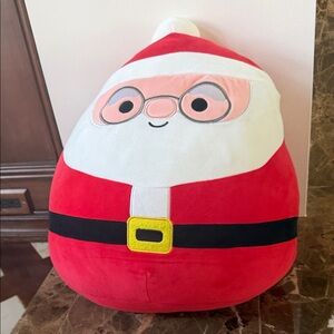 Squishmallows Festive Red and White Plush